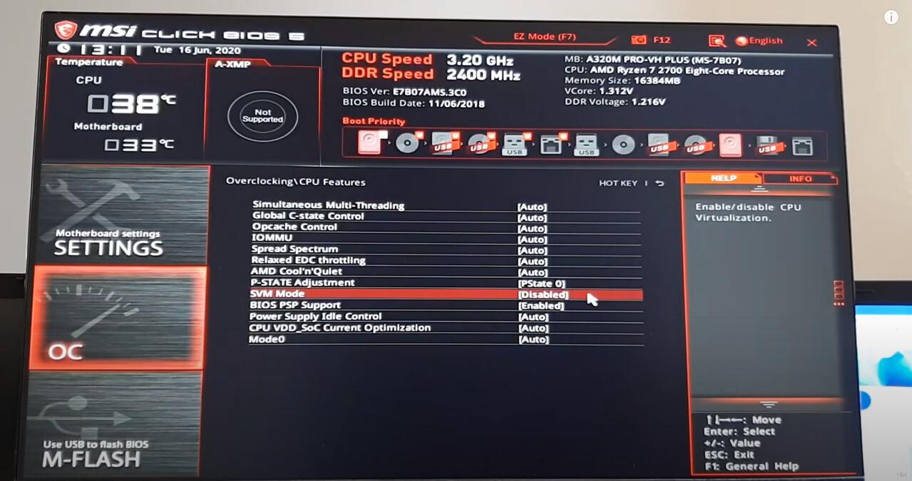 Enable Virtualization Technology (VT) On MSI Computer And Motherboard ...