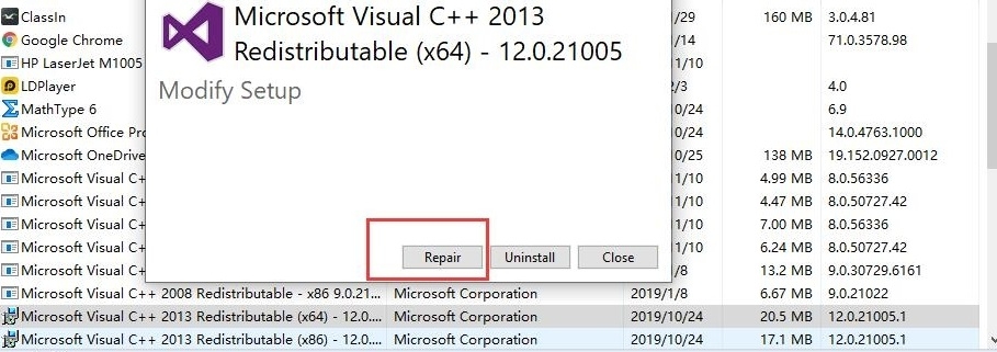Microsoft visual c++ runtime library R6025 오류 해결 방법 - LDPlayer