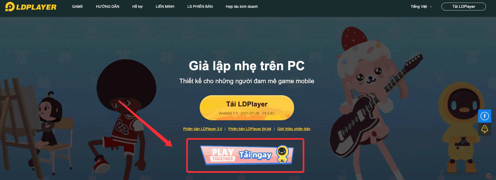 Chơi Play Together trên PC cùng LDPlayer